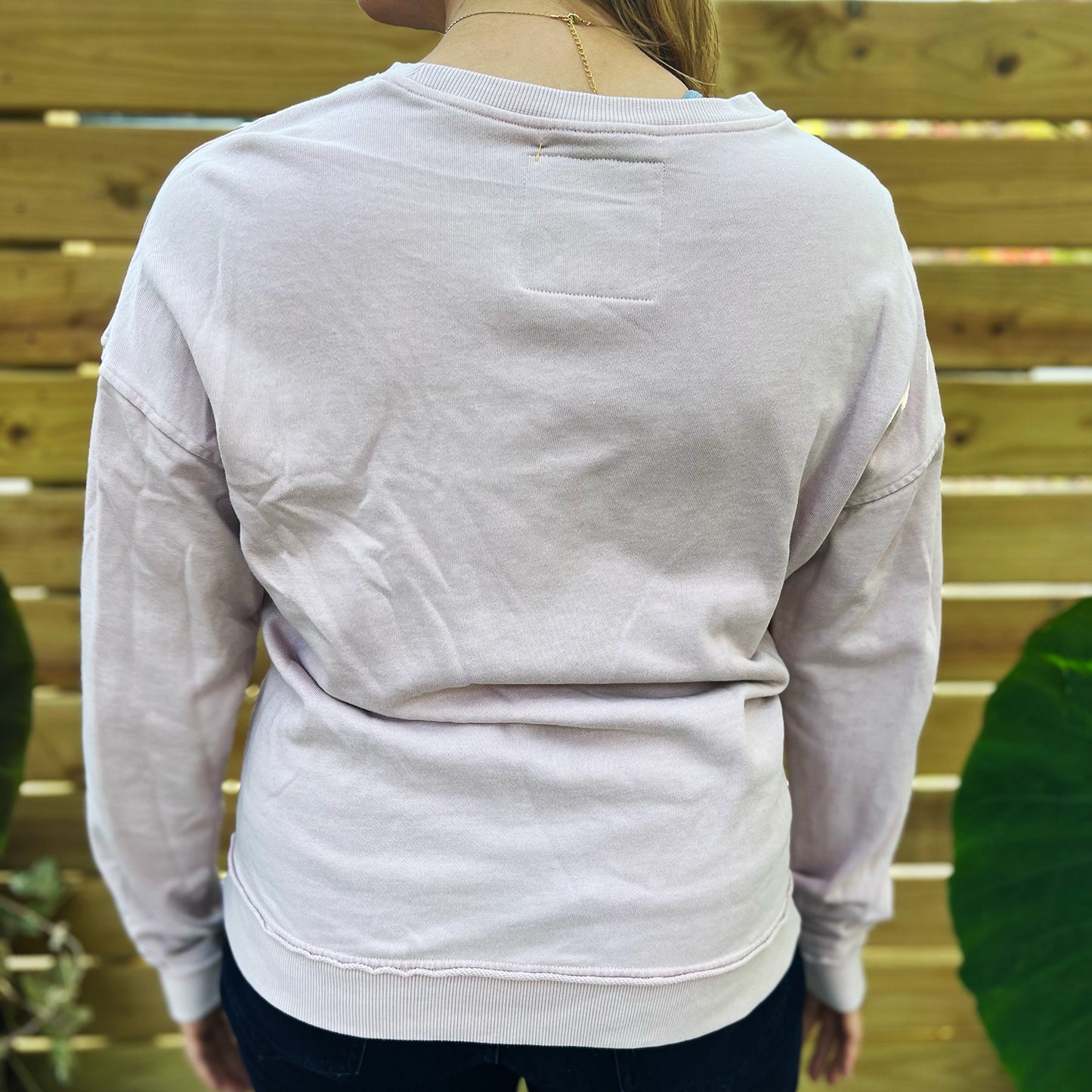 Typewriter | Pink Sweatshirt | Medium