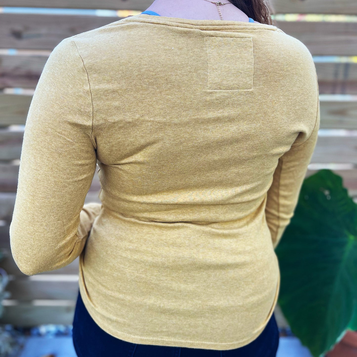 Brave & Kind | Mustard Long Sleeve | Medium
