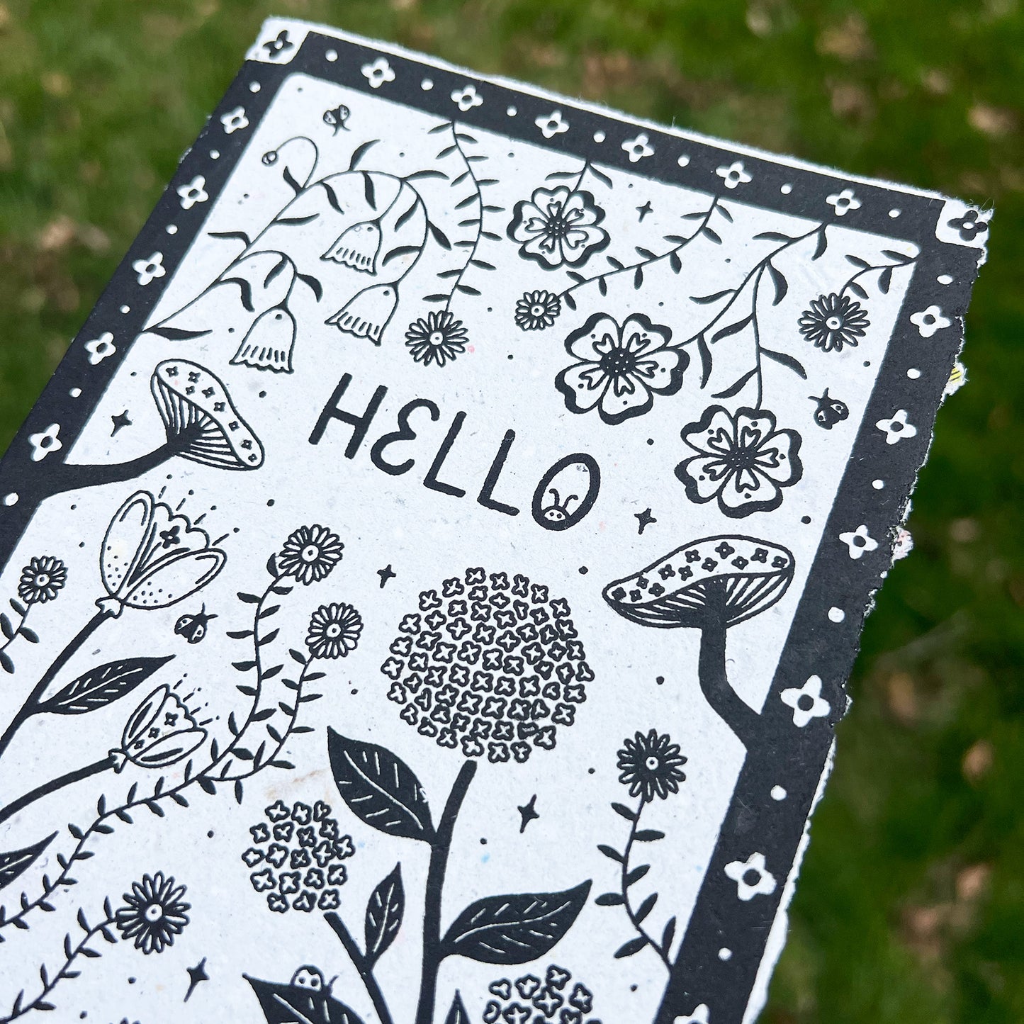 Handmade Greeting Card | Hello