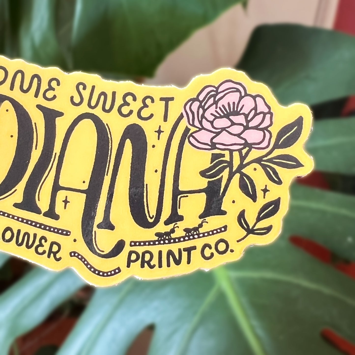 Vinyl Sticker | Home Sweet Indiana