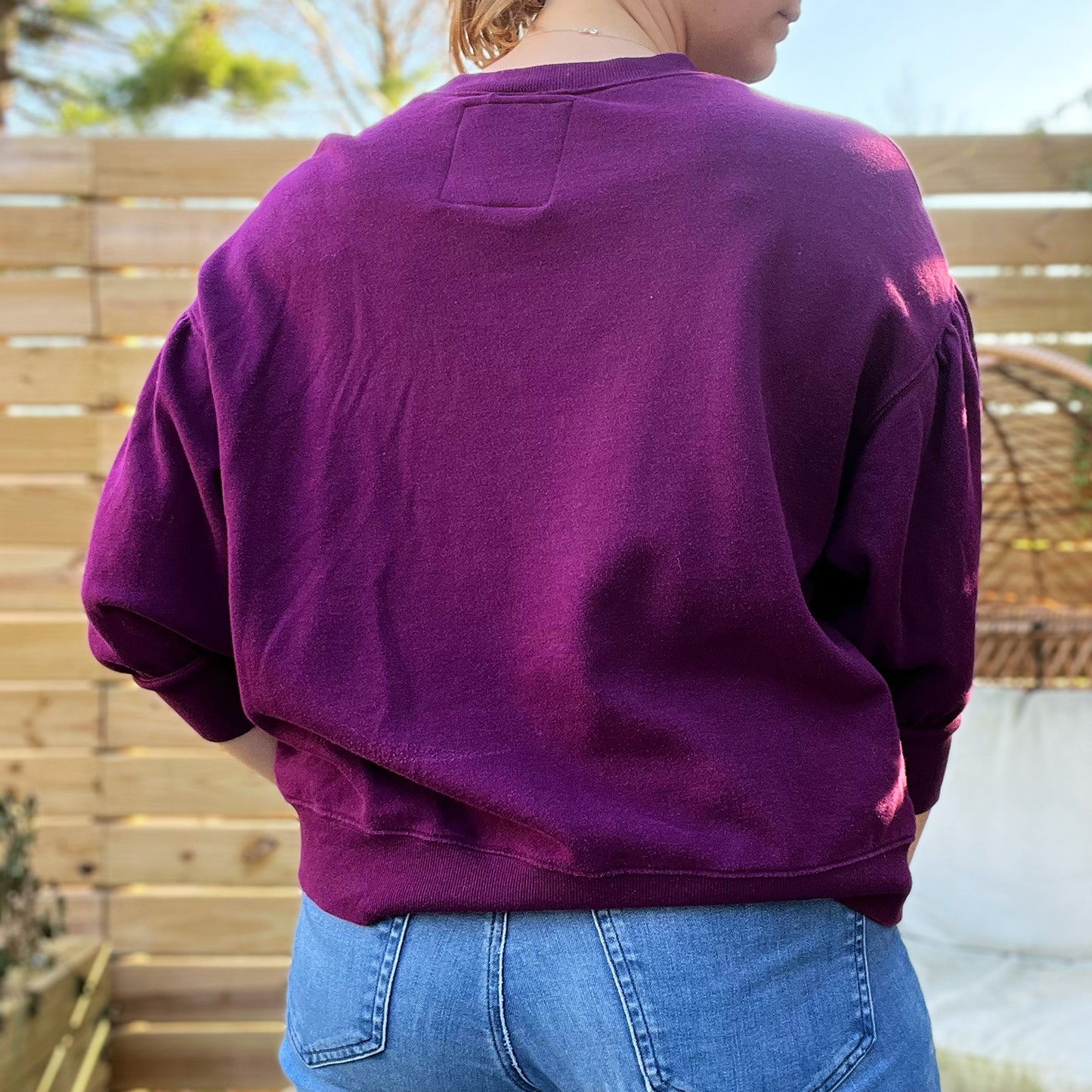 Protect Mother Nature | Jewel Purple Sweater | XL