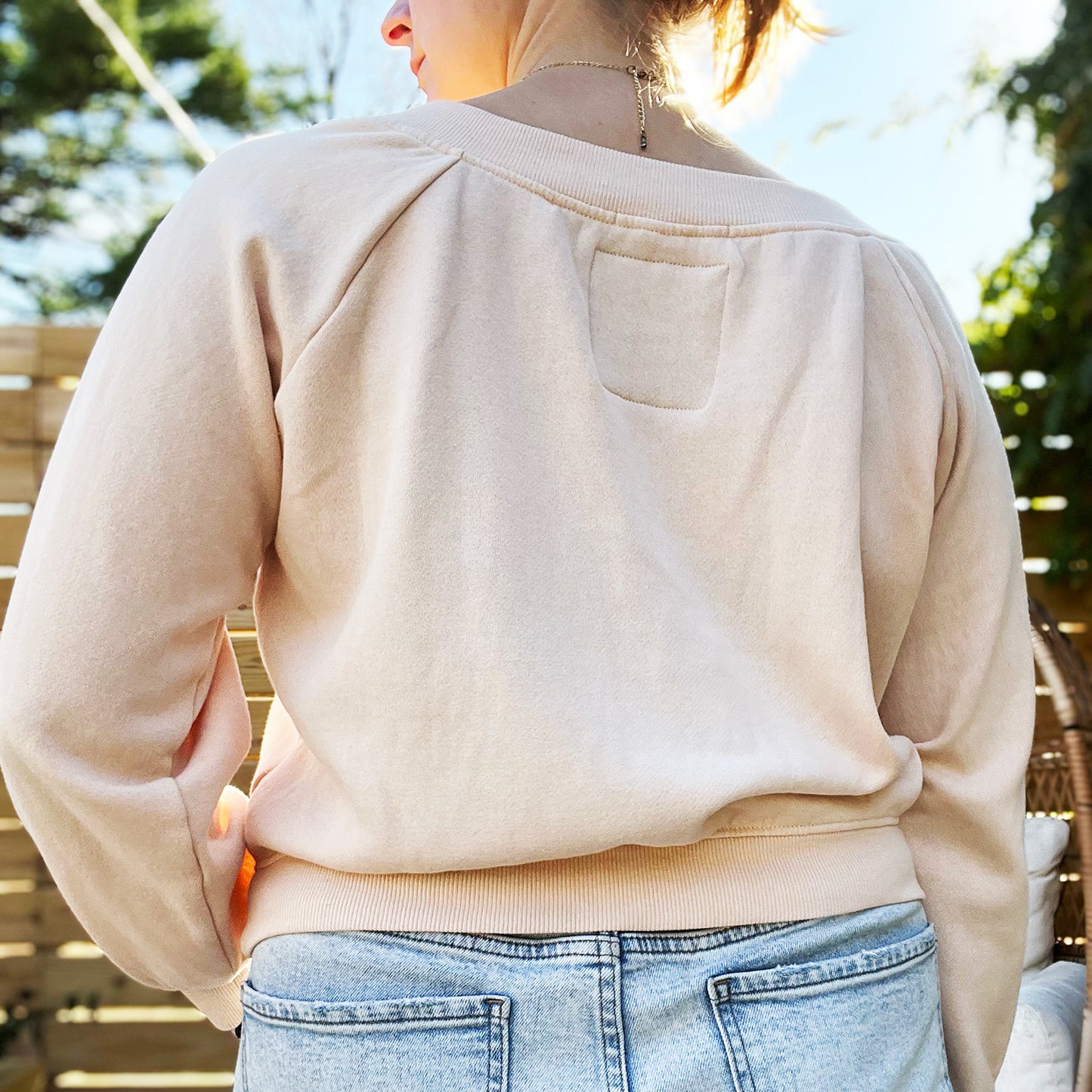 Protect Mother Nature | Pink Sweater | Large