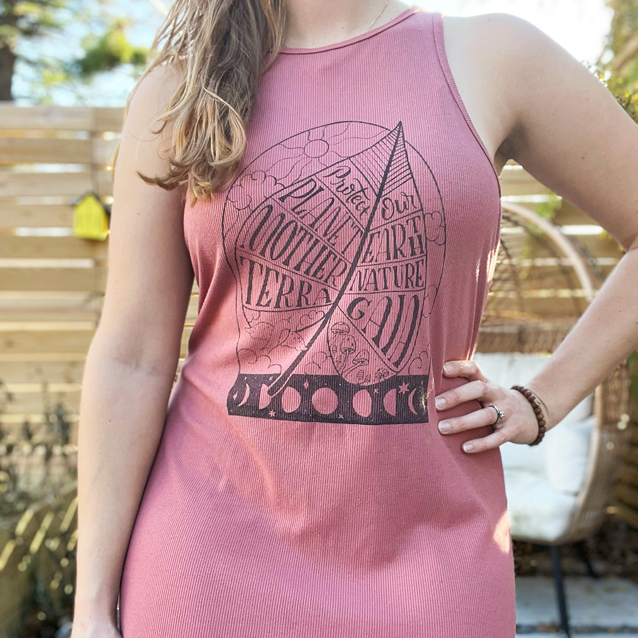 Protect Mother Nature | Red Maxi Dress | Medium