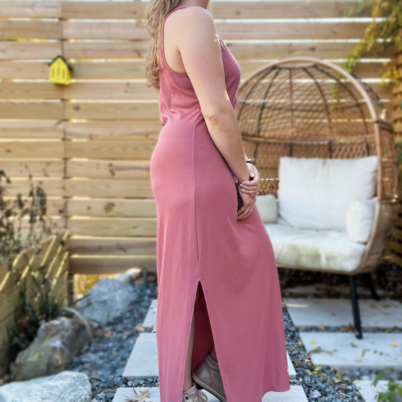 Protect Mother Nature | Red Maxi Dress | Medium