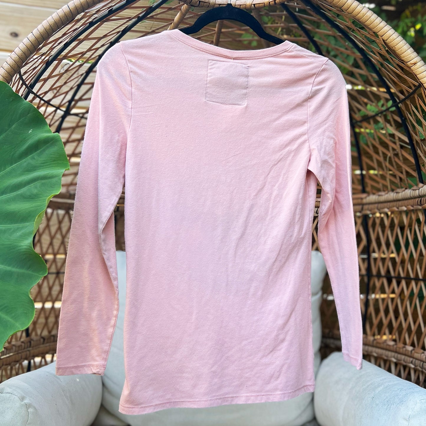 Self Care Cat | Pink Long Sleeve | Medium