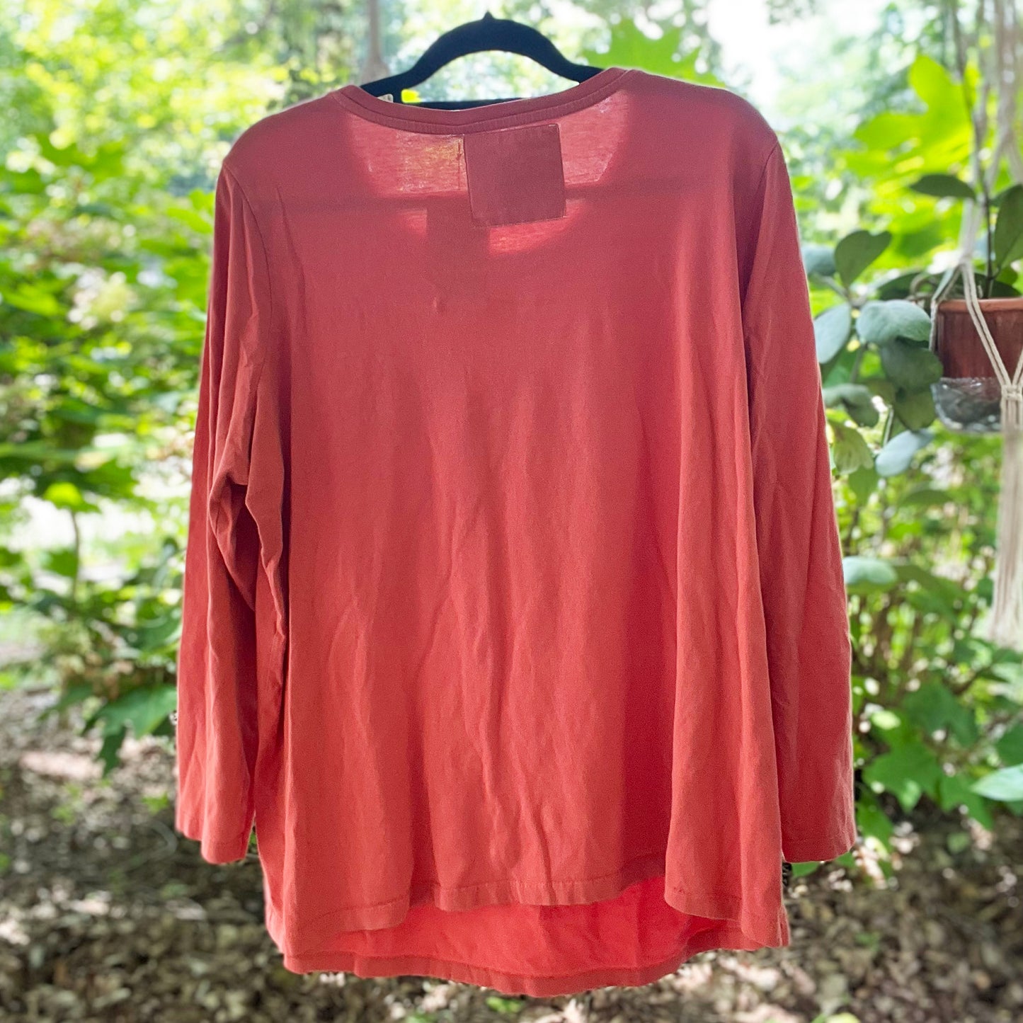 Stronger Together | June Birth Flower | Red Long Sleeve | XL