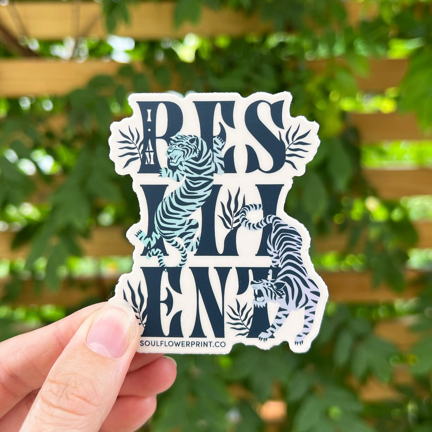 Vinyl Sticker | I Am Resilient