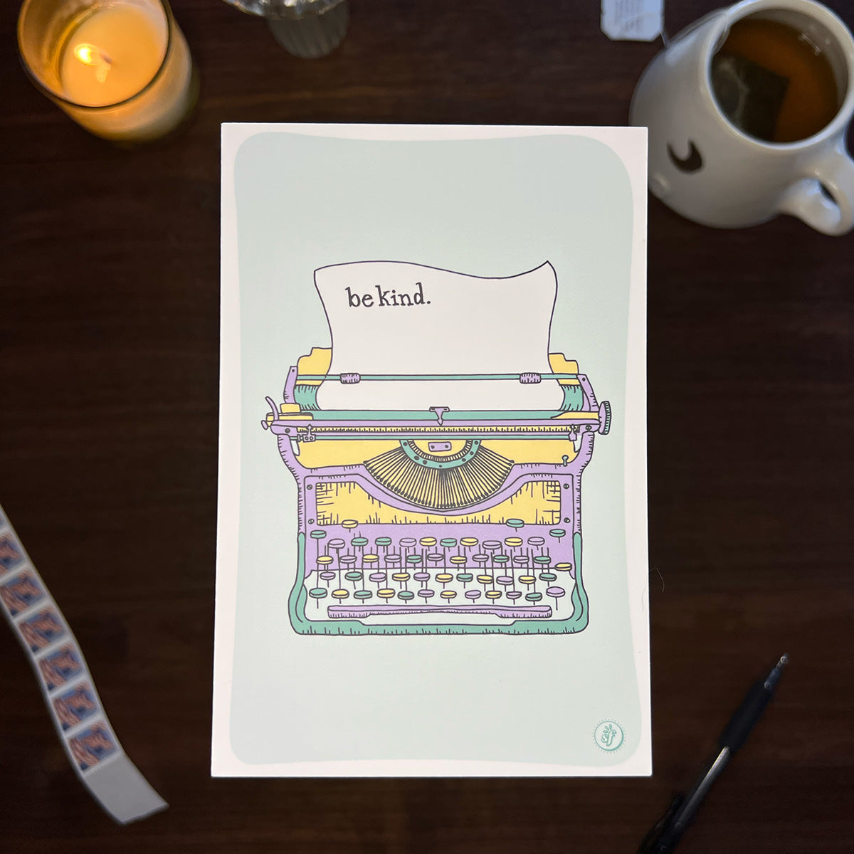 Postcard | Typewriter