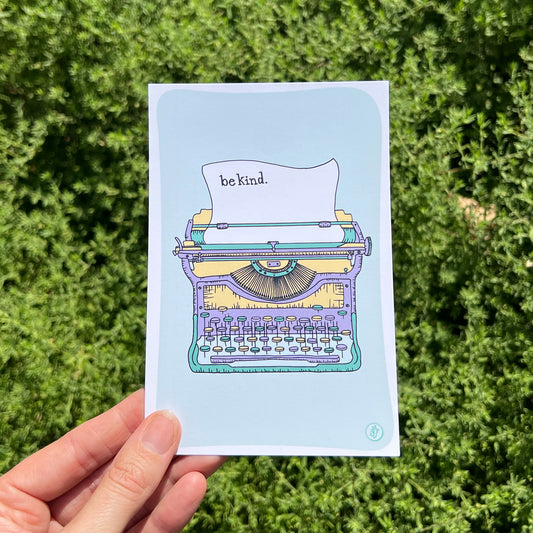 Postcard | Typewriter