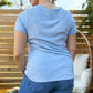 Brave & Kind | Blue Tee | Large
