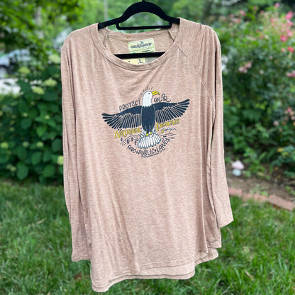 National Parks | Heather Brown Long Sleeve | XL