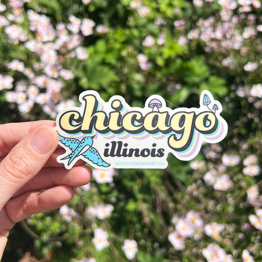 Vinyl Sticker | Chicago