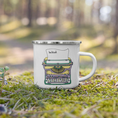 Typewriter | Enamel Mug