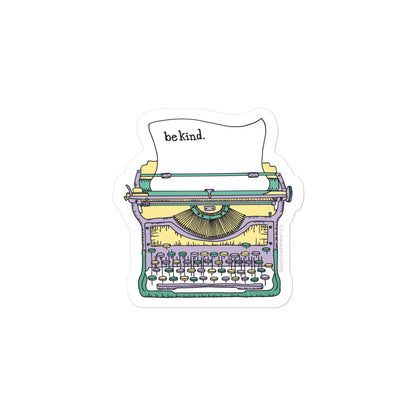 Vinyl Sticker | Typewriter