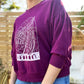 Protect Mother Nature | Jewel Purple Sweater | XL