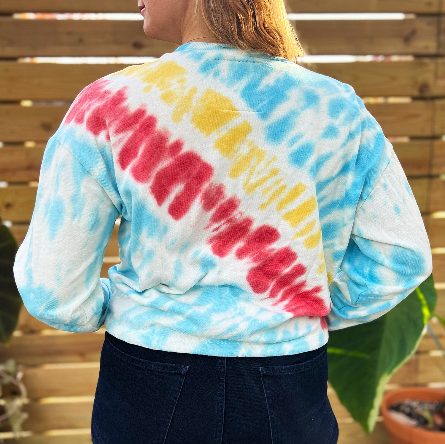 Protect Mother Nature | Tiedye Sweater | Large.