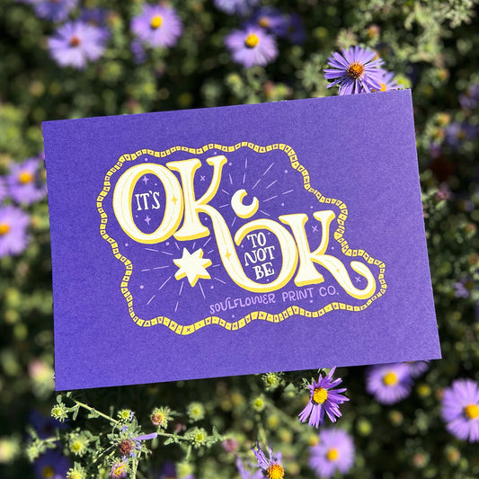 Postcard | It's Ok to Not be Ok