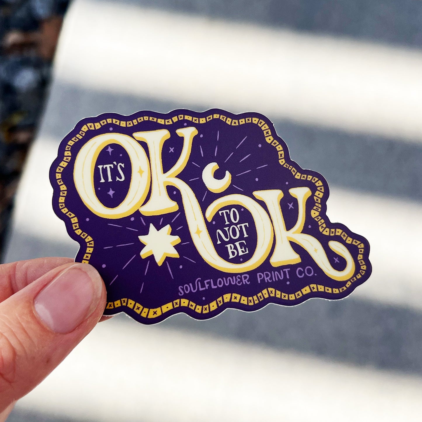 Vinyl Sticker | Ok to Not Be Ok