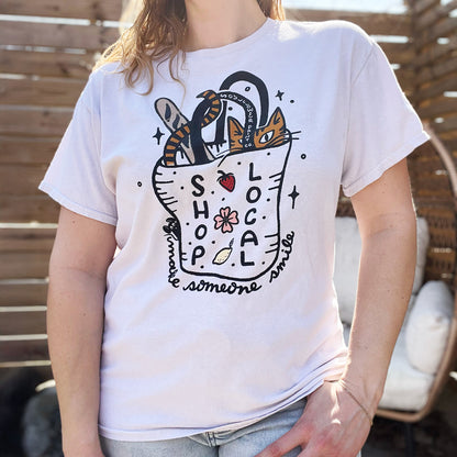 Shop Local | Pale Purple Tee | Large