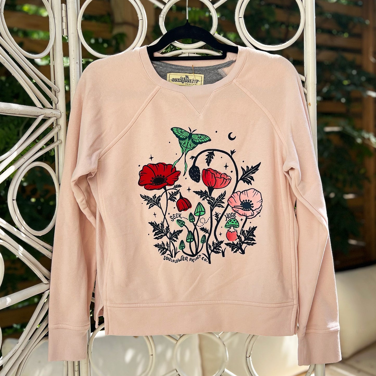 Seek Hope | Pink Sweatshirt | X-Small