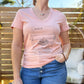 Typewriter | Pink Tee | Medium