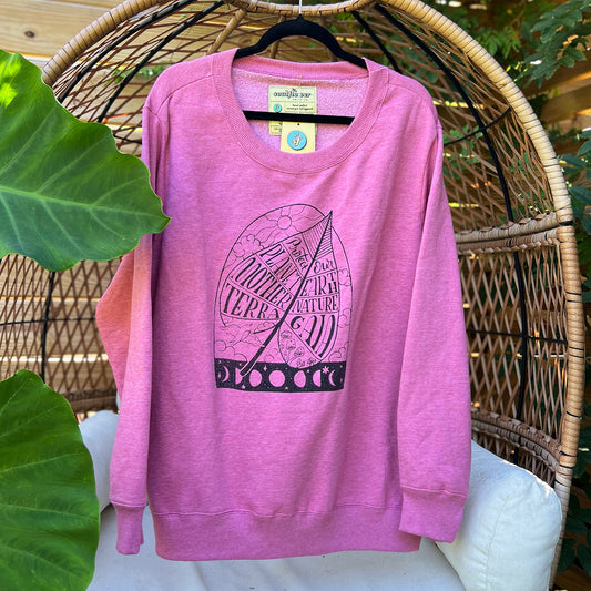 Protect Mother Nature | Pink Sweater | 3X