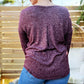 Protect Mother Nature | Heather Purple Long Sleeve | Large