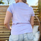 Take Up Space | Light Purple Tee | Medium
