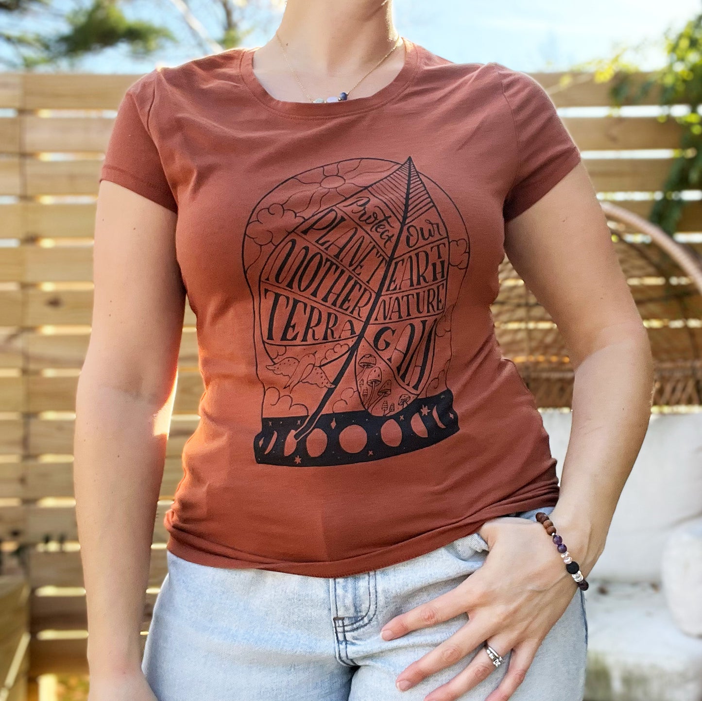 Protect Mother Nature | Rust Tee | Large