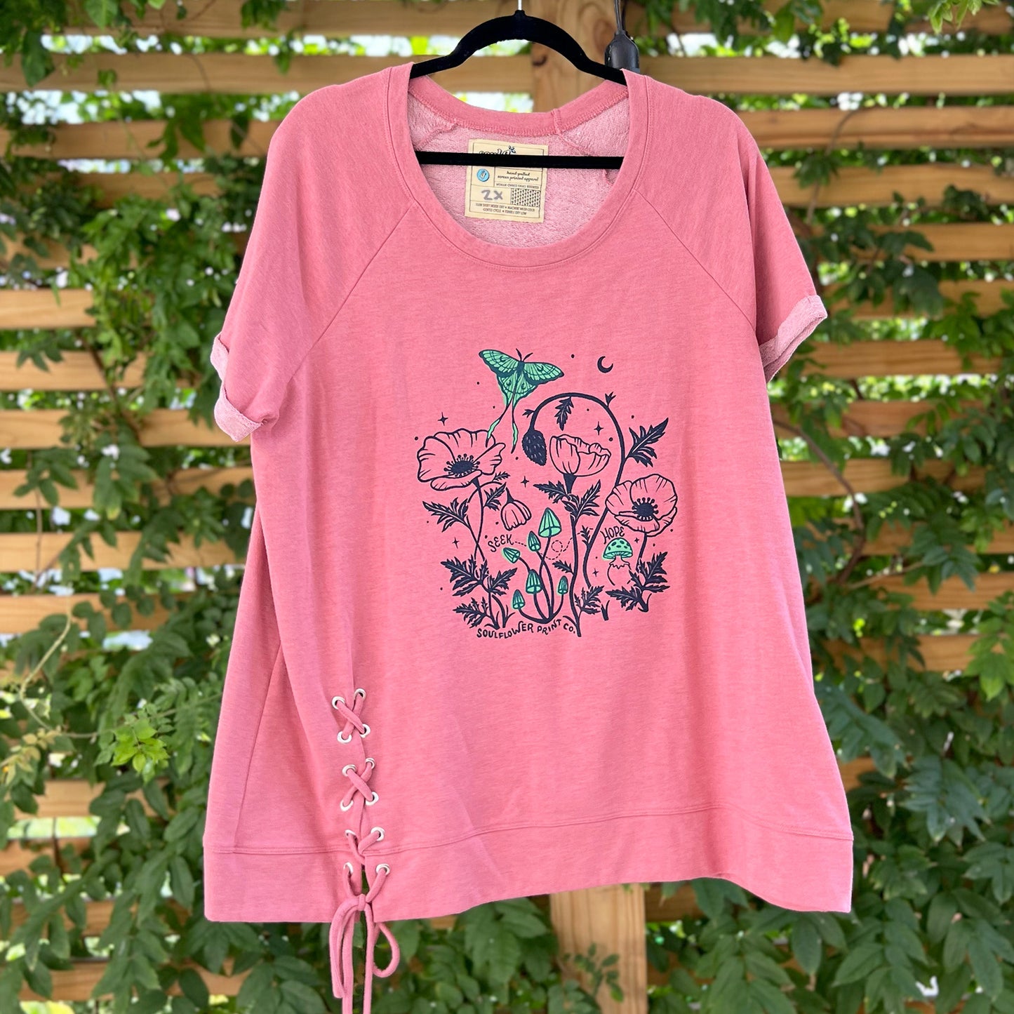 Seek Hope | Pink Tee | 2X