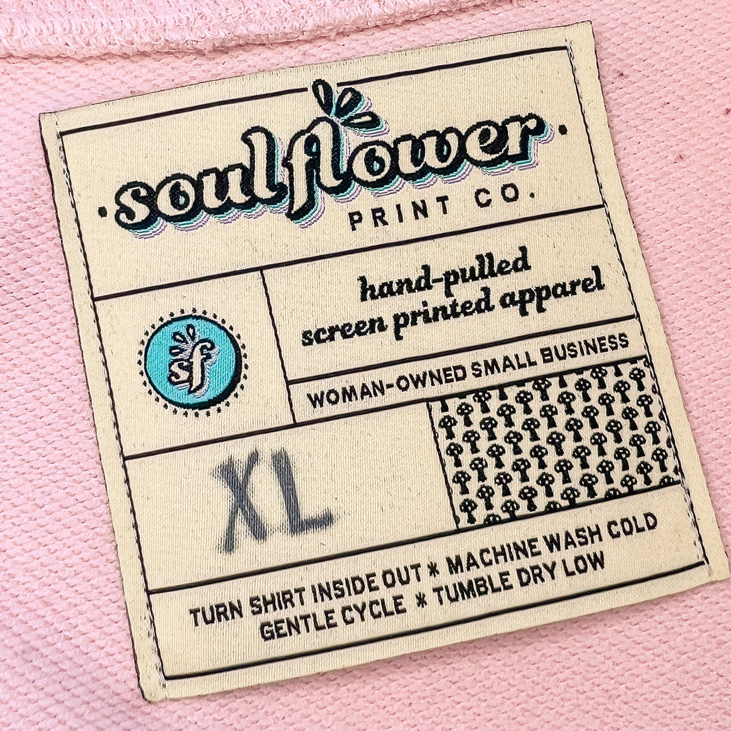 Typewriter | Pink Sweater | XL