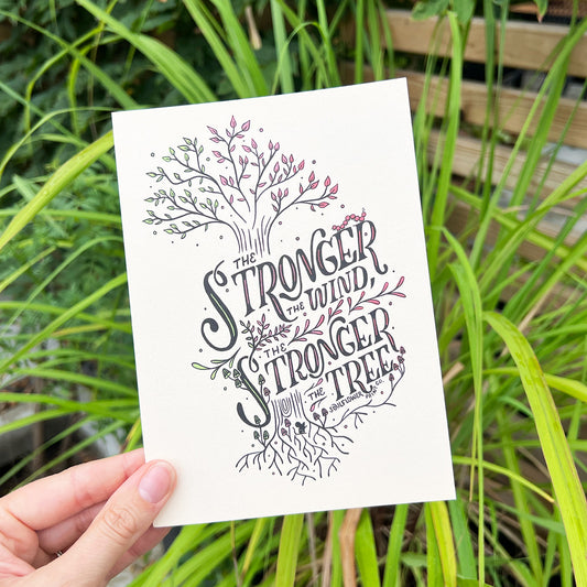 Postcard | Strong Tree