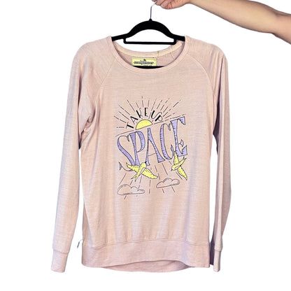 Take Up Space | Light Pink Long Sleeve | Small